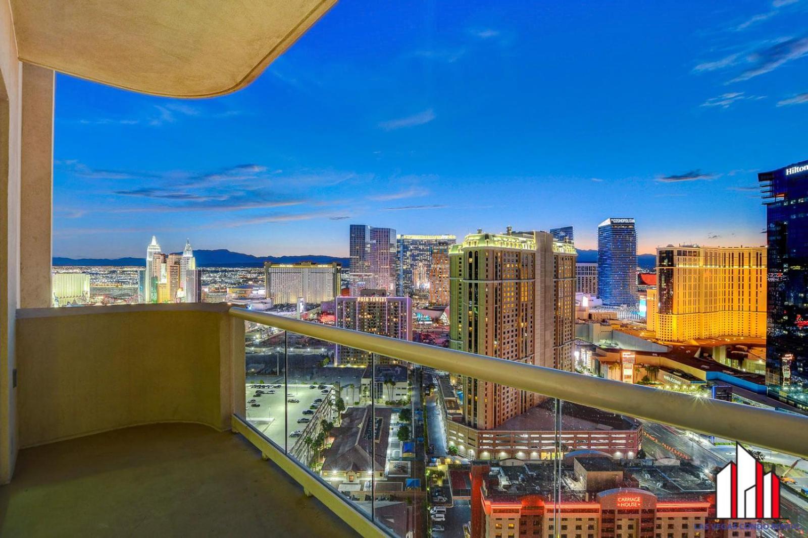 Mgm Signature-30-705 F1 Track & Strip View Balcony Las Vegas Exterior foto